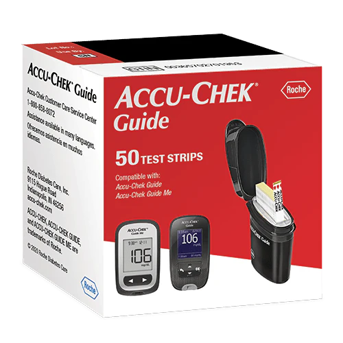 Accu-Chek Guide test strips box