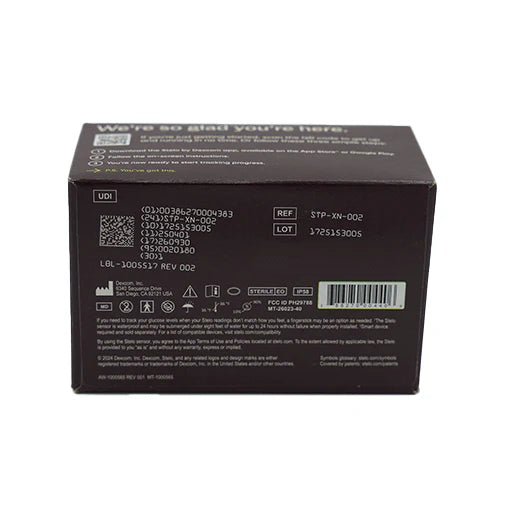 Stelo™ Glucose Biosensor Kit by Dexcom (2 pack - 1 month's supply)