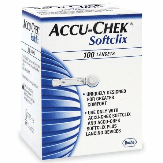 Accu-Chek SoftClix Lancets 28G - 100 ct.