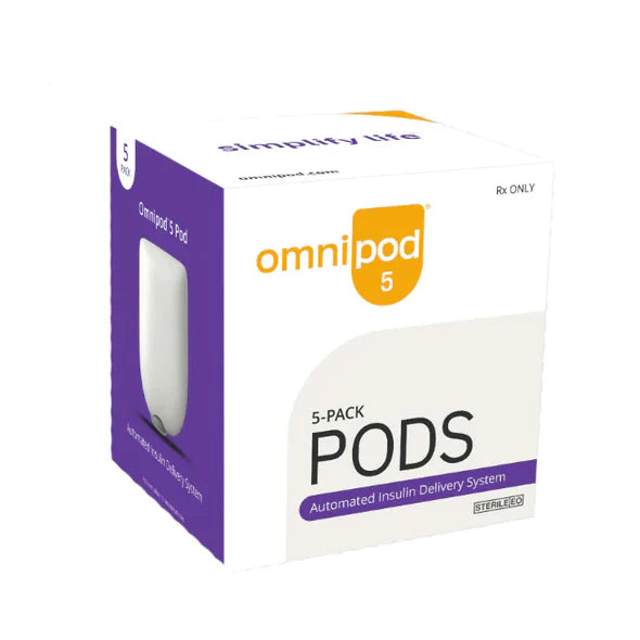 OmniPod 5 Pods - Pack of 5