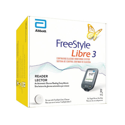 FreeStyle Libre 3 Reader retail packaging