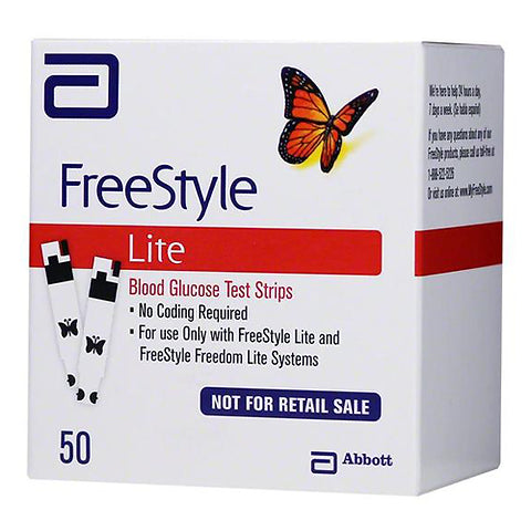 FreeStyle Lite Test Strips 50 Count