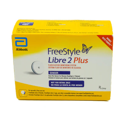 FreeStyle Libre 2 Plus CGM sensor box