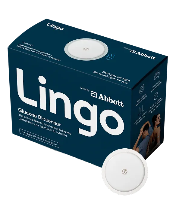 Lingo glucose biosensor by Abbott