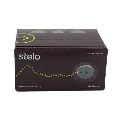 Stelo™ Glucose Biosensor Kit by Dexcom (2 pack - 1 month's supply)