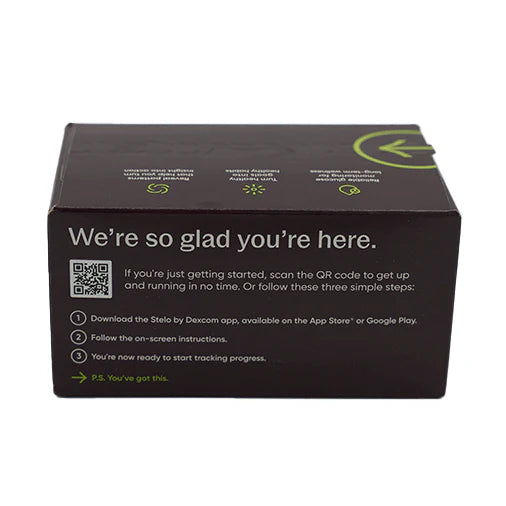 Stelo™ Glucose Biosensor Kit by Dexcom (2 pack - 1 month's supply)