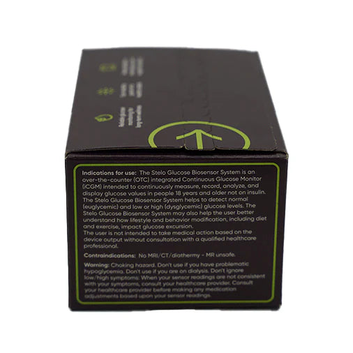 Stelo™ Glucose Biosensor Kit by Dexcom (2 pack - 1 month's supply)
