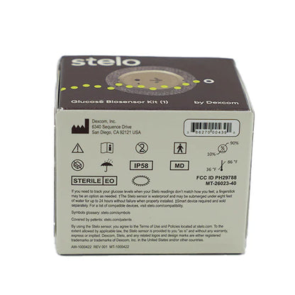 Stelo Glucose Biosensor Kit by Dexcom (1 pack - 15 day supply)